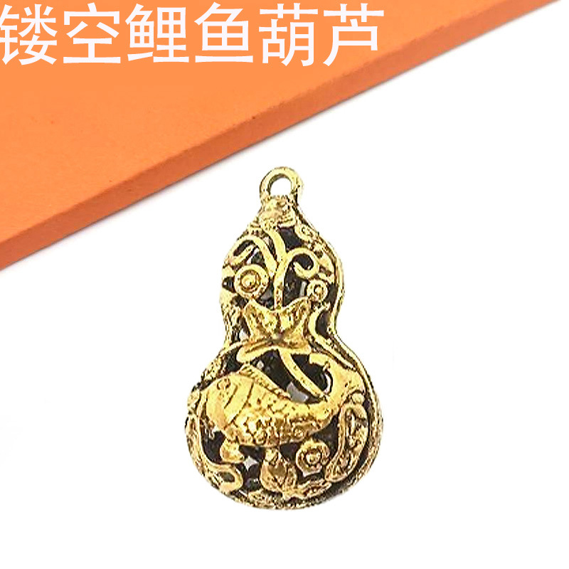 Кулон в виде ключа, ретро-украшение из меди