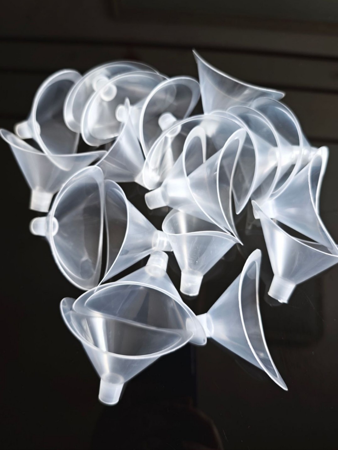 Насадка для жизненной емкости, одноразовая, универсальная, прозрачная, утолщенная для тестирования студентов