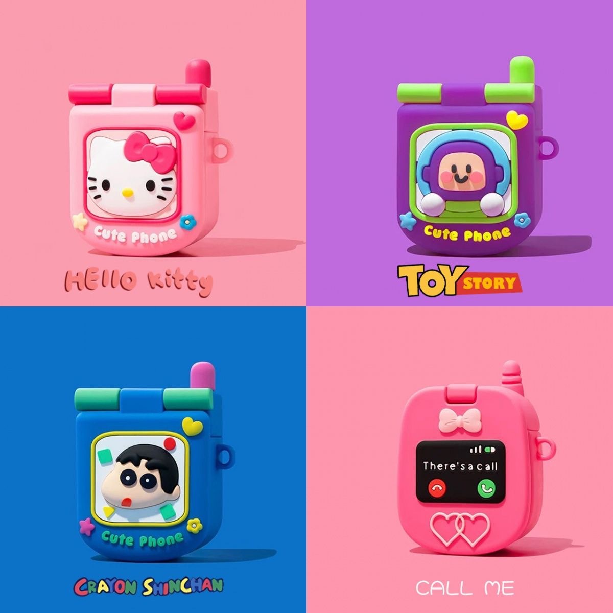 Чехол для беспроводных Bluetooth наушников airpodspro большой брат фиолетовая мультяшная 12 поколение подходит для 34 наушников