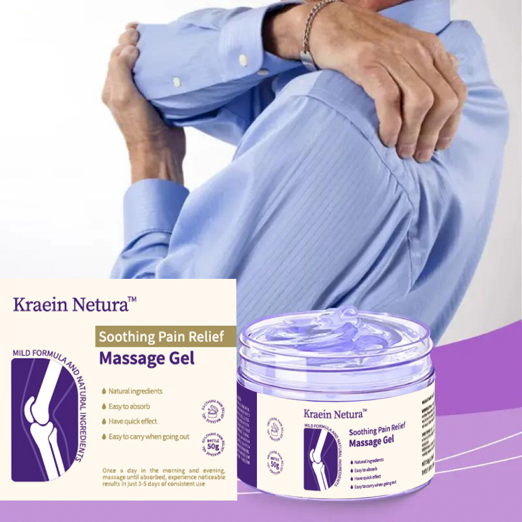 Cross-Border Hot Selling Kreain Nature Body Massage Gel to Protect Joints, Knees, Elbows and Shoulders Cross-Border