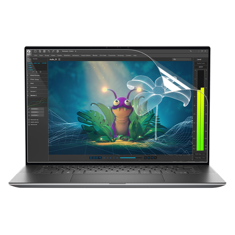 Notebook screen film 14.6/15.6 inch HD anti-blue light PET protective film computer anti-peep film tempered film