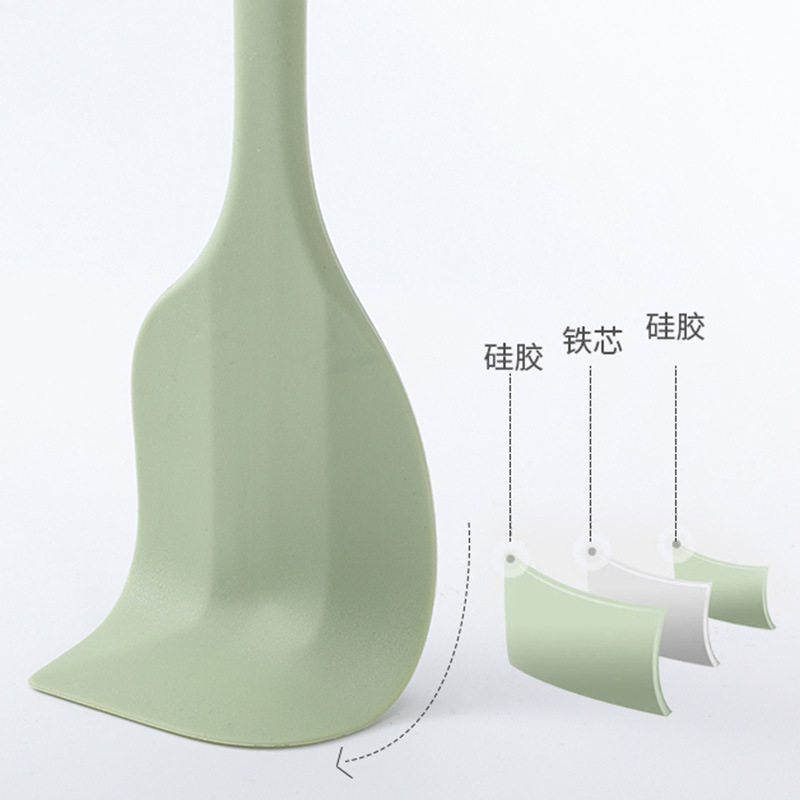 Silicone Spatula Cake Mixing Tool High Temperature Resistant All-In-One Baking Tool Mousse Spatula Large and Small Cream Spatula