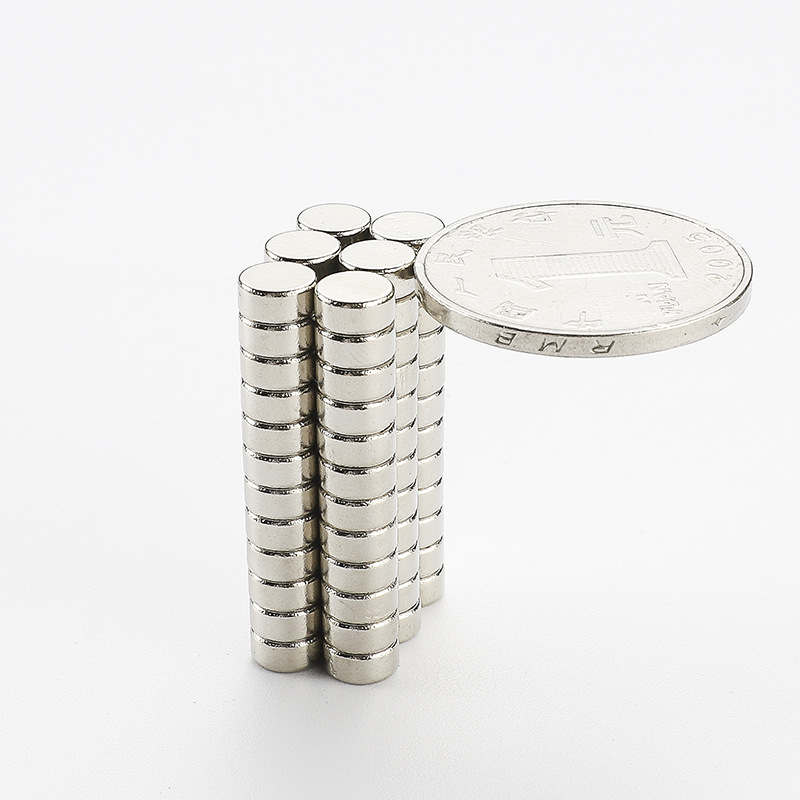 Magnet Wholesale in Stock, Diameter 5mm Neodymium Iron Boron Strong Magnet, Order Refrigerator Magnets, Round Strong Magnets, Magnetic Adhesive Patches