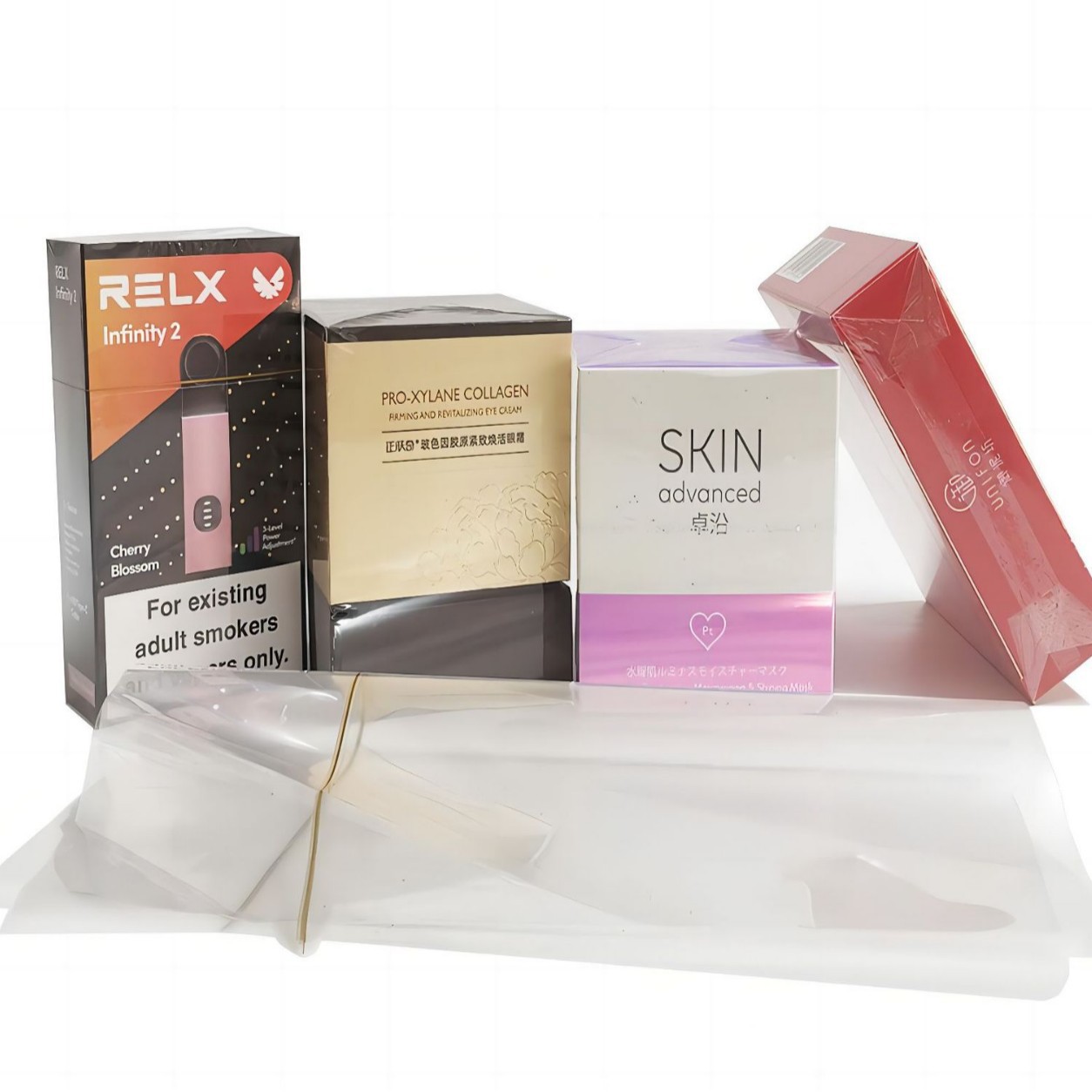 Smoking Film Easy-Pull Line, Single Gold Full Gold Transparent Pull Line, Special Sealing Line for Cigarette Packs, Anti-Counterfeiting Line, Laser Printable