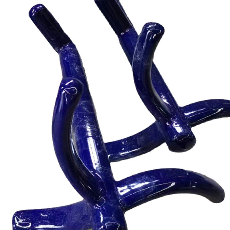 Enamel agitator glass-lined paddle anchor frame agitator chemical reactor axial flow stirring rod