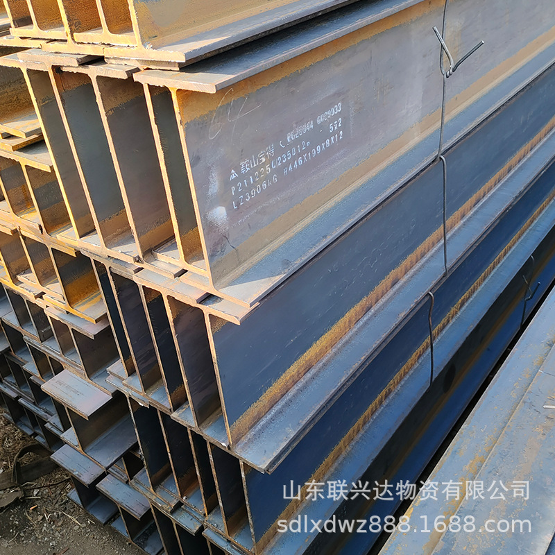 H-Beam Welded Steel Structure Hot-Dip Galvanized High-Frequency Welded H-Beam Timely Hot-Rolled Pillar Steel Beam Spot H-Beam
