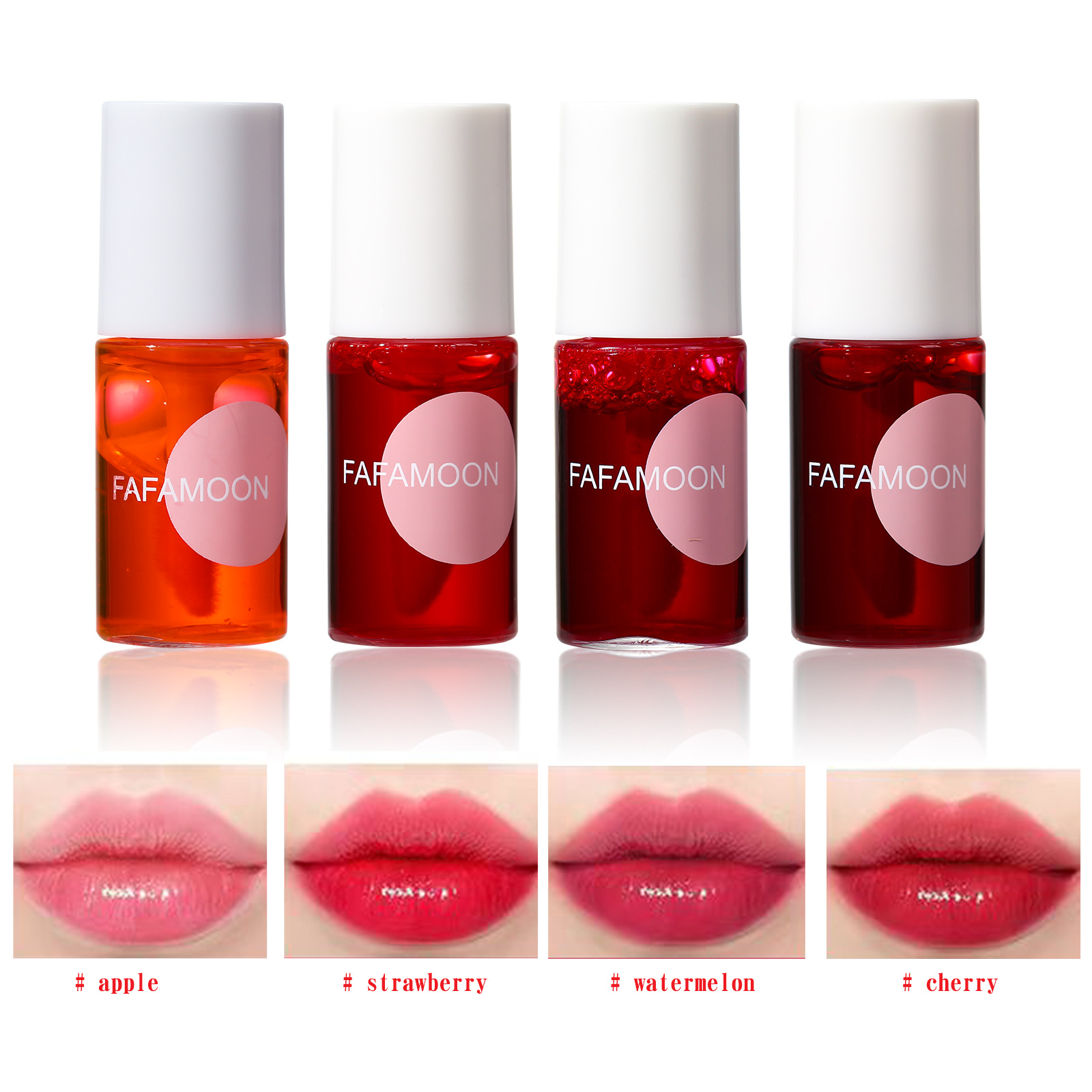 Cross-border Lipstick Water Lip Dye Lip Glaze Lasting Moisturizing Matte Lipstick Rouge Water Lip and Buccal FAFAMOON
