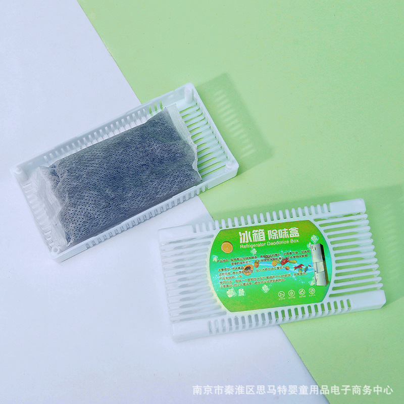 Factory direct spot refrigerator deodorant activated carbon deodorant fresh odor removal household refrigerator deodorant box