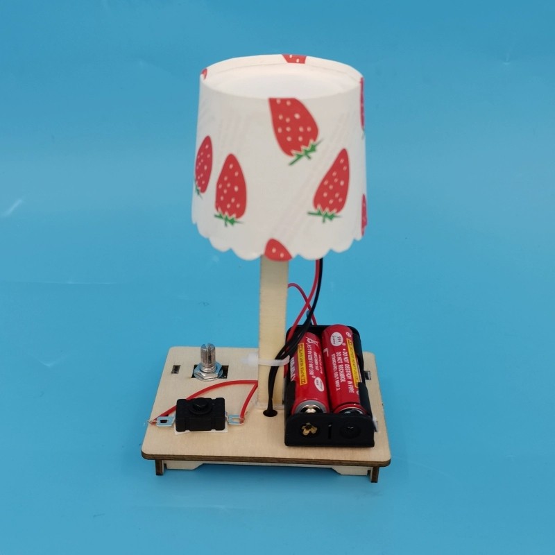Adjustable Brightness Table Lamp Student Handmade Assembled Materials Science and Technology Small Making DIY Handmade puzzle toys