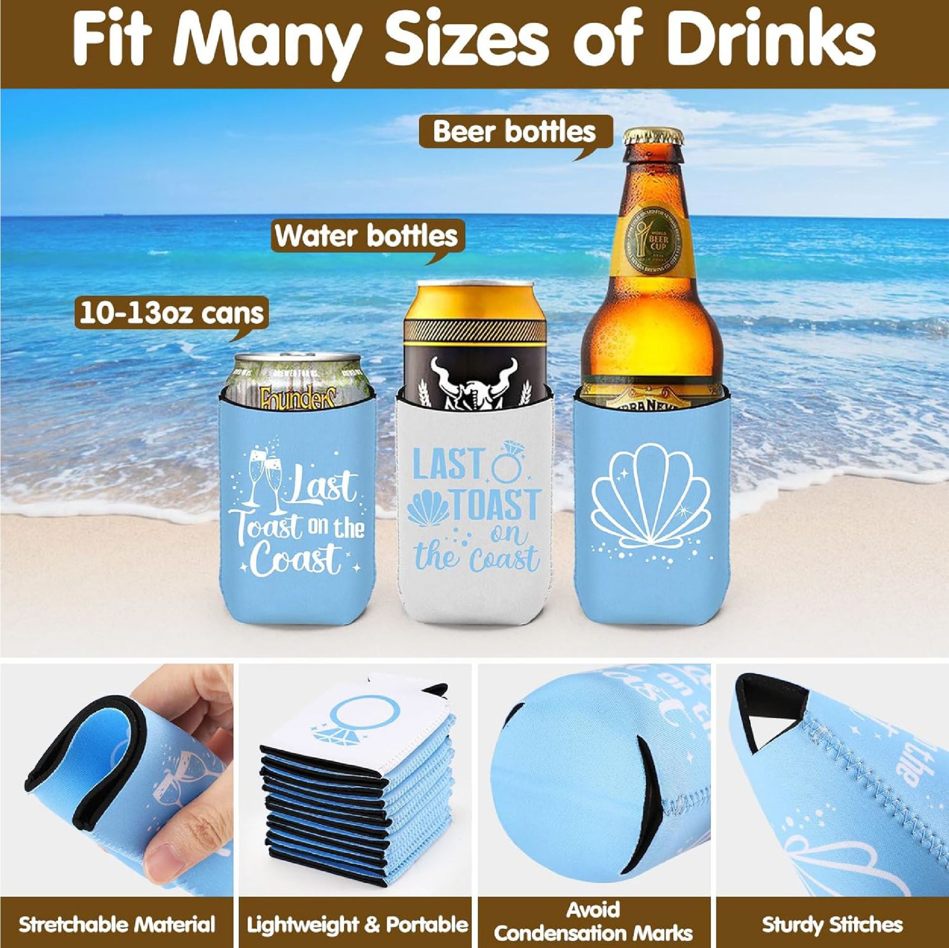 Cross-border supply of diving material cup set beer cola continuous bottom cup set insulation set pop can cola cup set