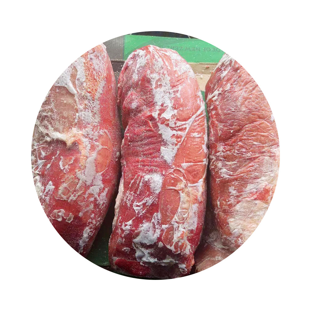 New Zealand Yinjue B-Grade Millet Dragon Raw Cut Beef Tenderloin Strips Small Cucumber Strips with Halal Logo