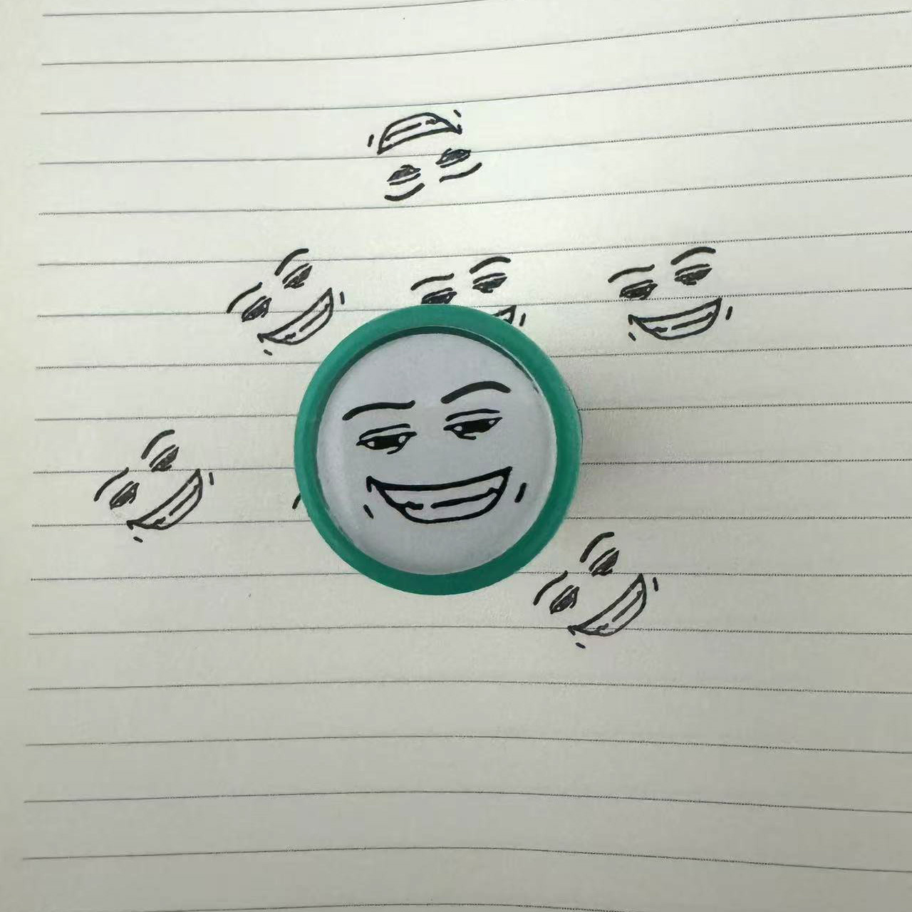 Roblox Stamp Niche Fun Quirky Funny Press-Type Planner Stamp Wholesale Dropshipping