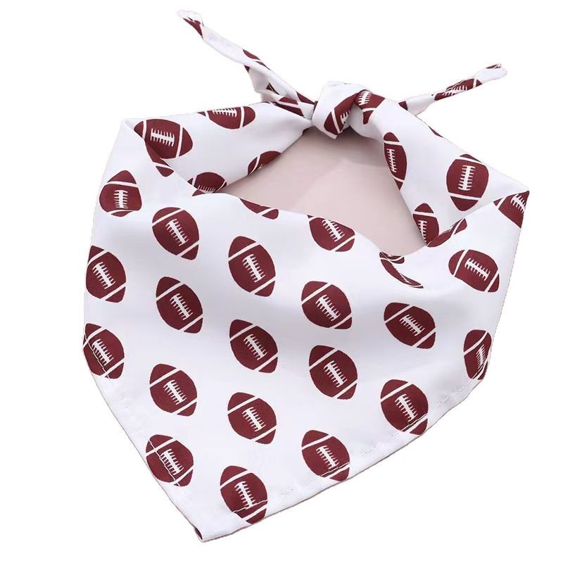 New cross-border cartoon pet triangle towel small yellow duck cat dog saliva towel bib towel decoration supplies manufacturers