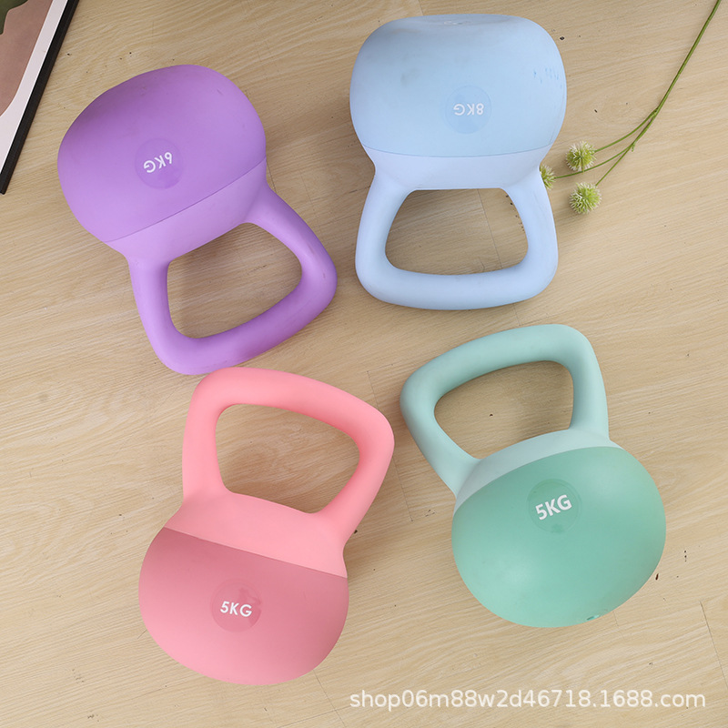 Cross-Border Soft Kettlebell Women's Fitness Equipment Kettlebell Home Use Dumbbell 2.5kg Soft Kettlebell for Squats and Glute Workouts