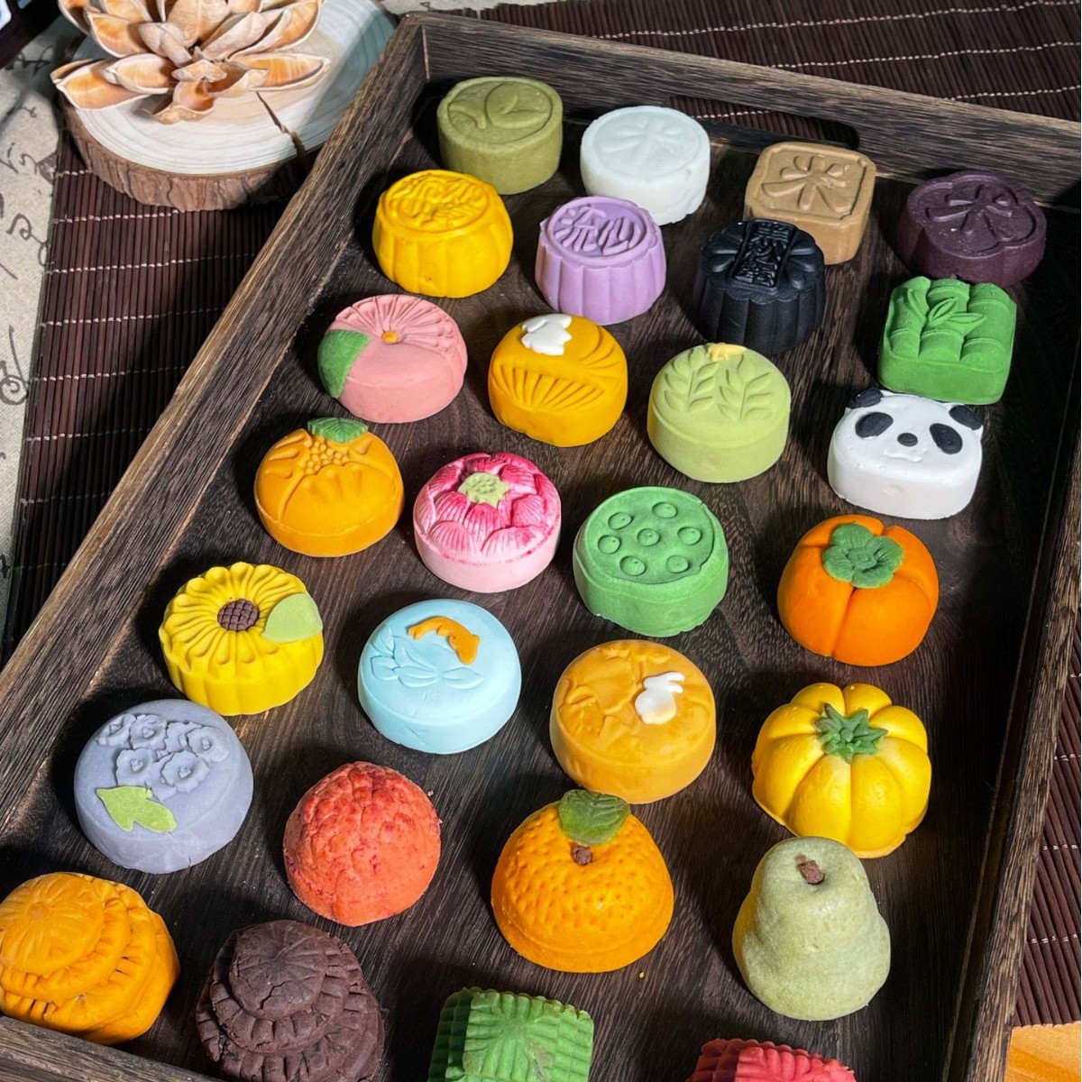 Замороженные лунные пироги с гречкой и лотосом, оптовая продажа