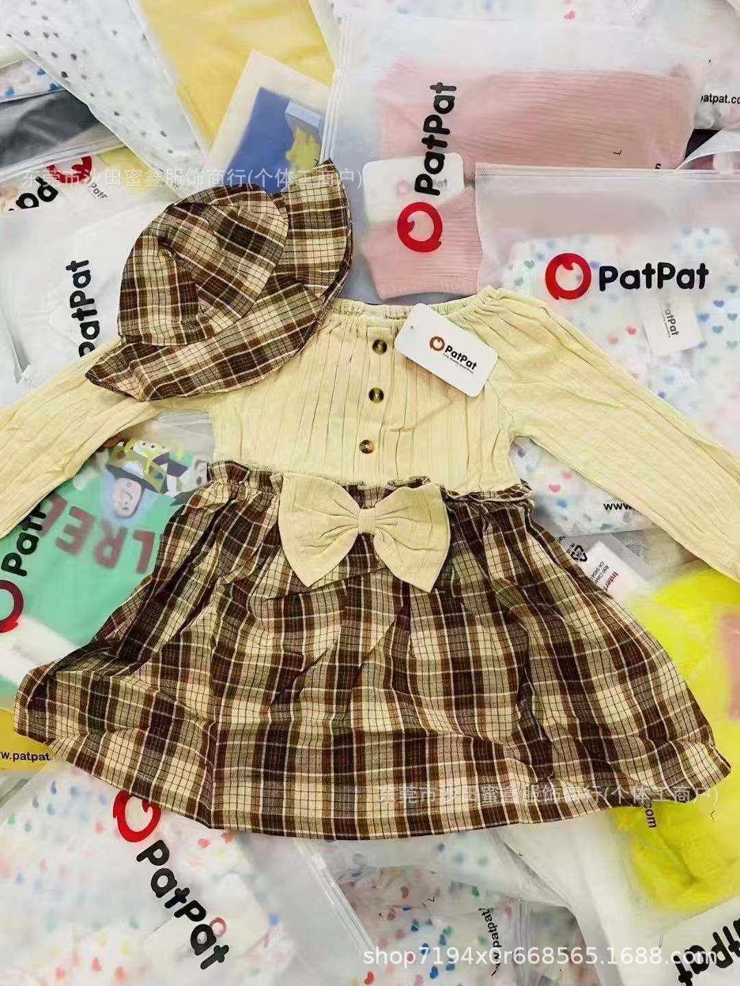 Patpat Kids Sets Cross-Border E-Commerce Hot-Selling Brand Men's and Women's Clothing Mix and Match Style Suits Wholesale Direct Sales
