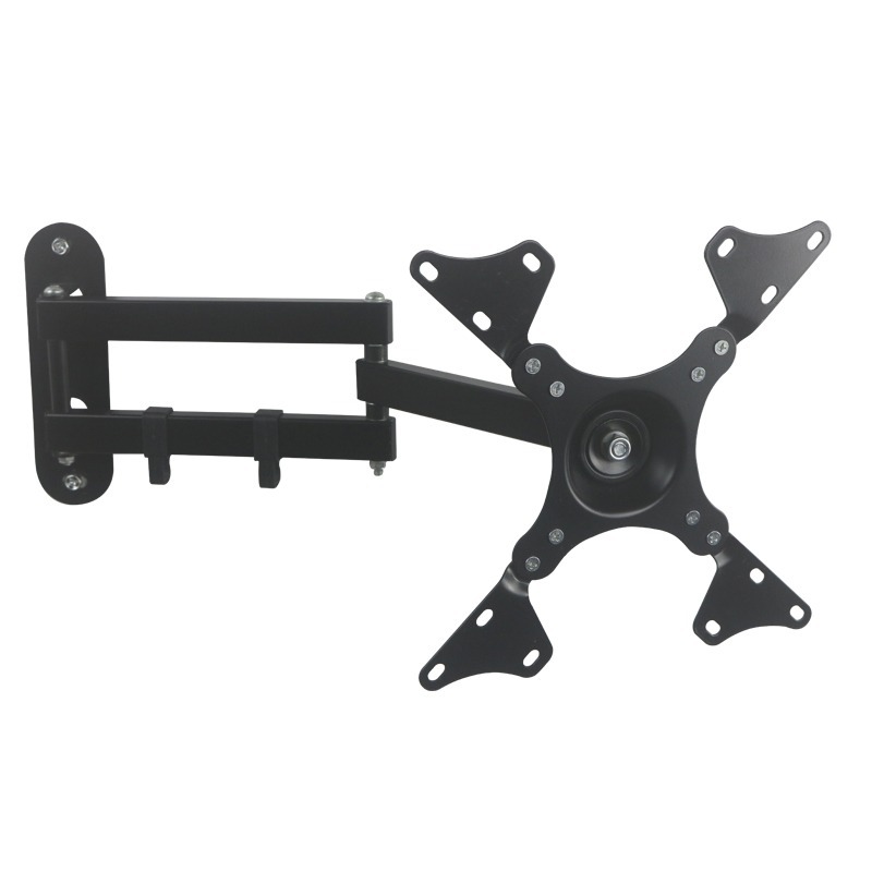 TV Hanger LCD Universal Display Wall Hanger Office Bracket 360 Degree Rotatable Telescopic Universal Wall Hanger