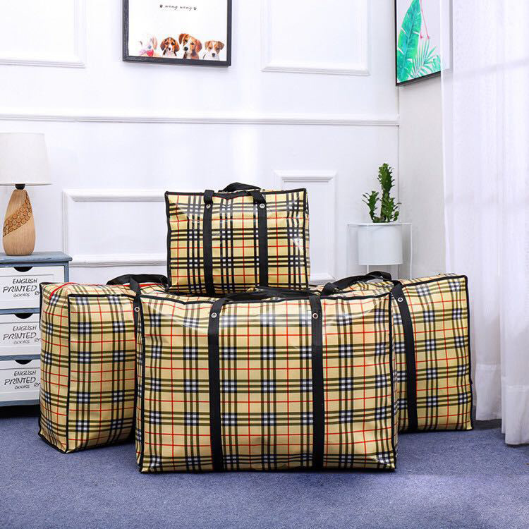 Wholesale Portable Luggage Bags, Large-Capacity Moving Luggage Bags, Waterproof Storage Bags, School Bags, Laminated Luggage Bags