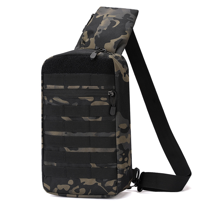 Outdoor Mountaineering and Cycling Chest Bag Export Tactical Waterproof Portable Camouflage Crossbody Bag Multi-Purpose Shoulder Bag Men's Cross-Border