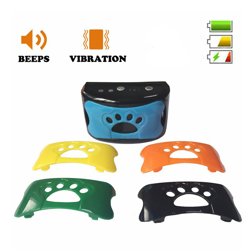 Вибрационный стопор для лая, интеллектуальный автоматический тренер для собак, перезаряжаемый, водонепроницаемый