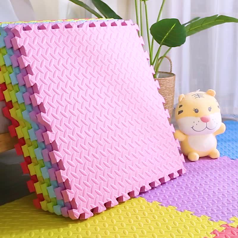 Spliced Floor Mat Baby Crawling Mat Kidsren's Crawling Foam Mat Anti-Fall Floor Bedroom Thickeneded Mat Home