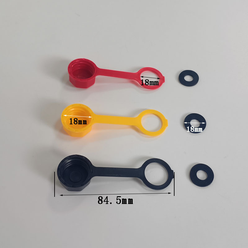 Portable Plastic Oil Pot Exhaust Cover Gas Nozzle Accessories Spare Fuel Tank 3L5L Gasoline Diesel Barrel Cover Yellow