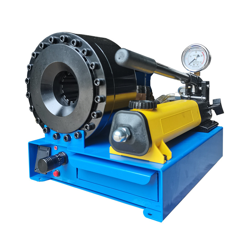 Ручная гидравлическая машина для сжатия труб, машина для зажима высоконапорных масляных труб, небольшая портативная машина для блокировки резиновых шлангов для дома, пресс для труб автомобиля