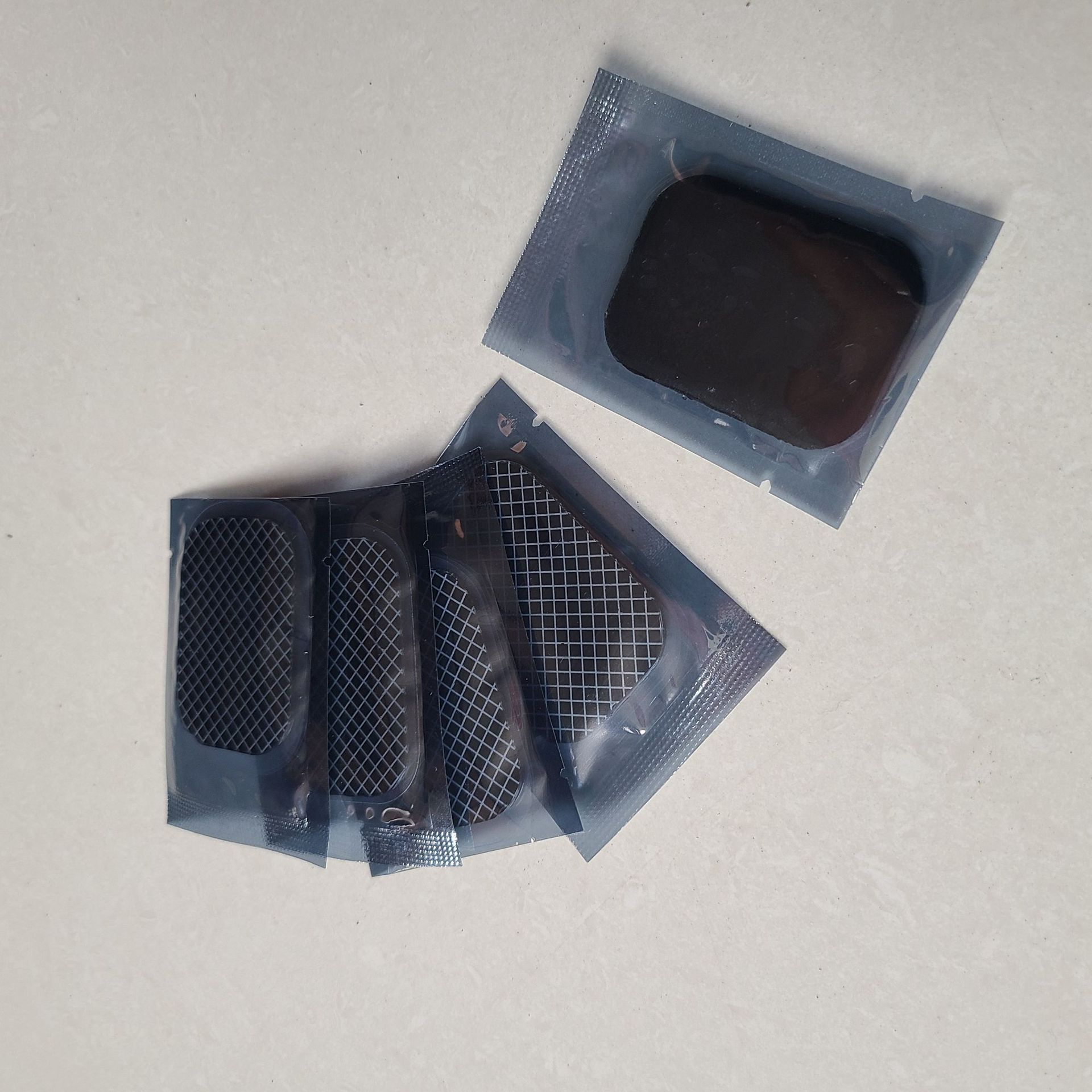 Small gel belt electrode sheet thickened factory direct sale EMS Fitness belt replacement adhesive sheet 8 pieces a set