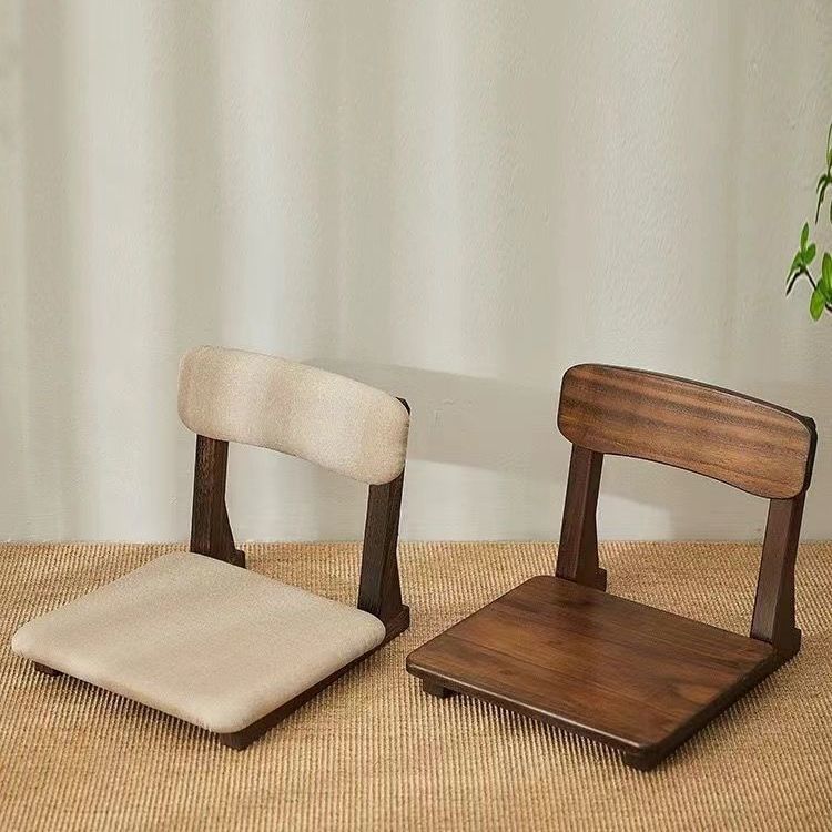 Татами стул для дома, китайский стиль, балкон, окно, спальня, ленивый стул, квадратный простой стул с спинкой, без ножек