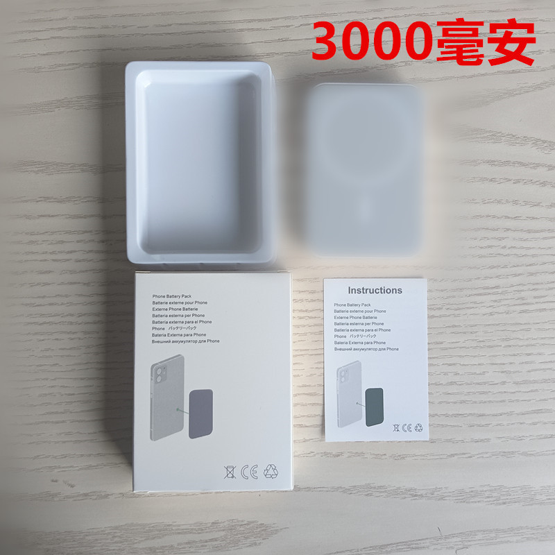 Magsafe Magnetic Wireless Power Bank Large Capacity 10000 Mah Mobile Power Ultra-thin Fast Charging Original Factory Wholesale