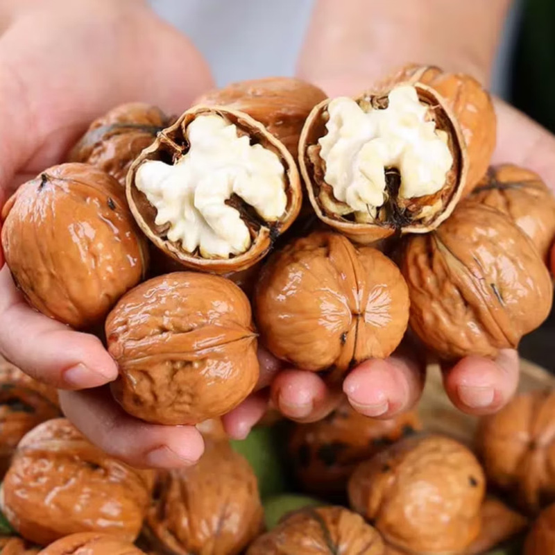 2025 Fresh Tender Walnuts with Green Skin, Thin-Skinned Fresh Fruit Walnuts, Olives, Free Shipping and Dropshipping