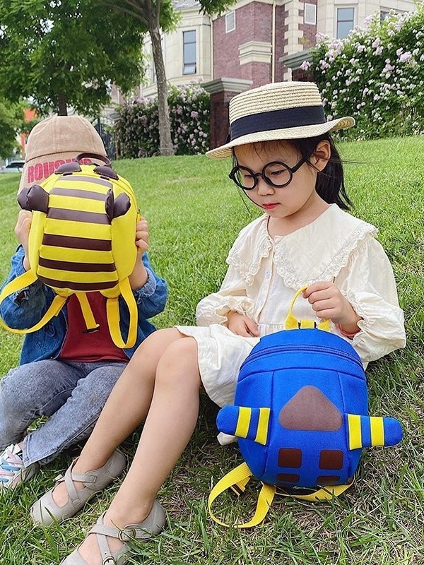 New Cartoon Kindergarten Anti-lost Schoolbag Cute Baby Super Cute Small Backpack Fashion Children's Travel Backpack