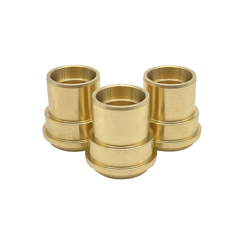 Medical Machinery Parts Centering Machine Processing Copper Sleeve Special-Shaped Parts Precision Copper Joint Cnc Lathe Processin