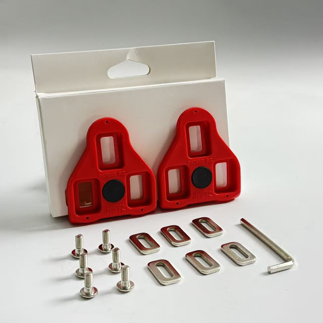 Mountain bike shoes lock plate compatible with SPD system road bike shoes lock shoe cleat accessories LOOK lock plate