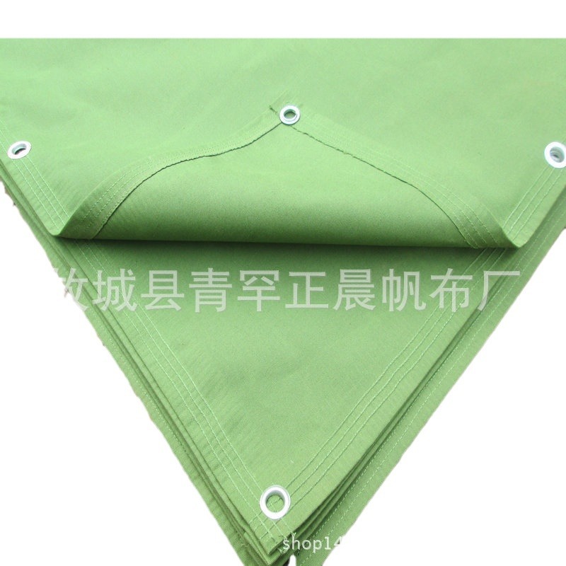 Silicone Canvas Rainproof and Sunproof Thickened Waterproof Cover Cloth Silicone Rubber Tarpaulin Rain Cloth Tarpaulin Manufacturer Wholesale