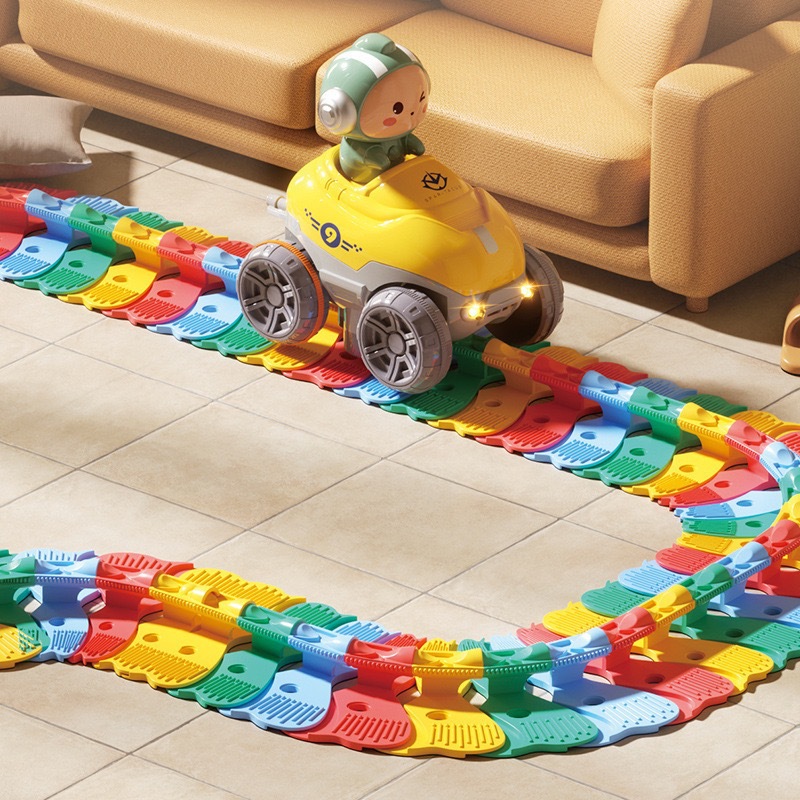 Cross-Border Anti-Gravity Electric Rail Car Kidsren's Toy Versatile Flexible DIY Track Splicing Charging Version Wall Climbing Car