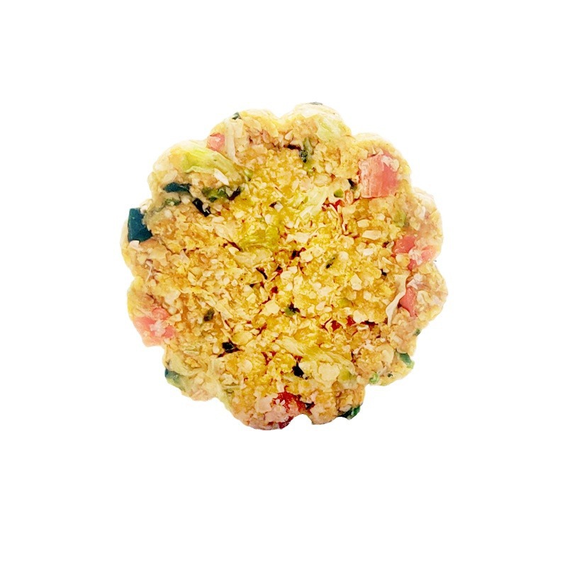 Hamster Golden Bear Long Meat Supplement Cake Chicken Breast Wheat Germ Handmade Vegetable Teething Biscuits Nutritional Flower Rat