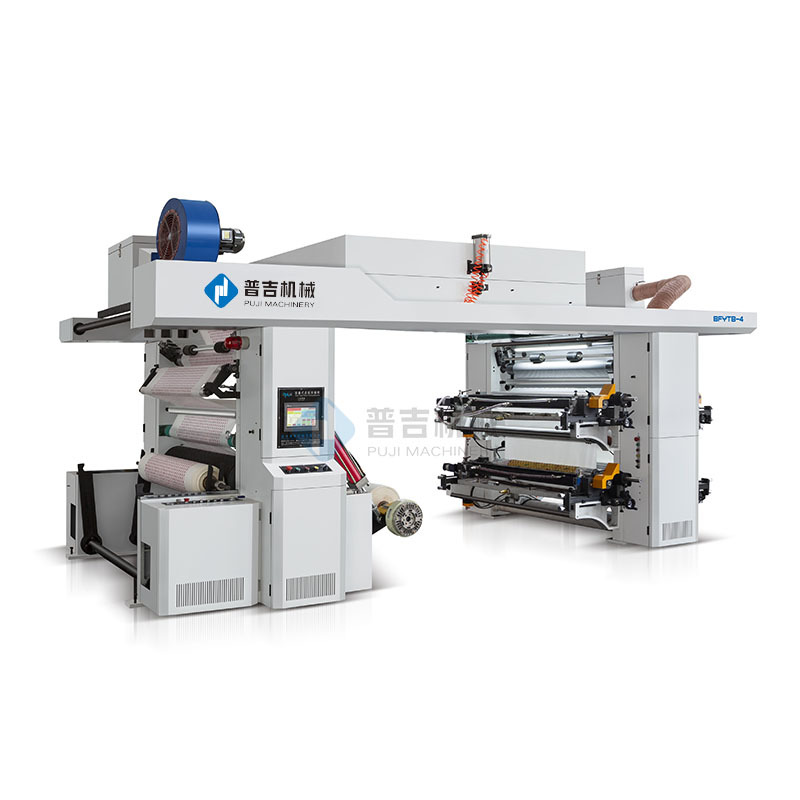 4-Color High-Speed Coated Paper Printing Machine Intelligent Production Film Flexographic Printing Machine Release Paper Roll-To-Roll Printing Machine