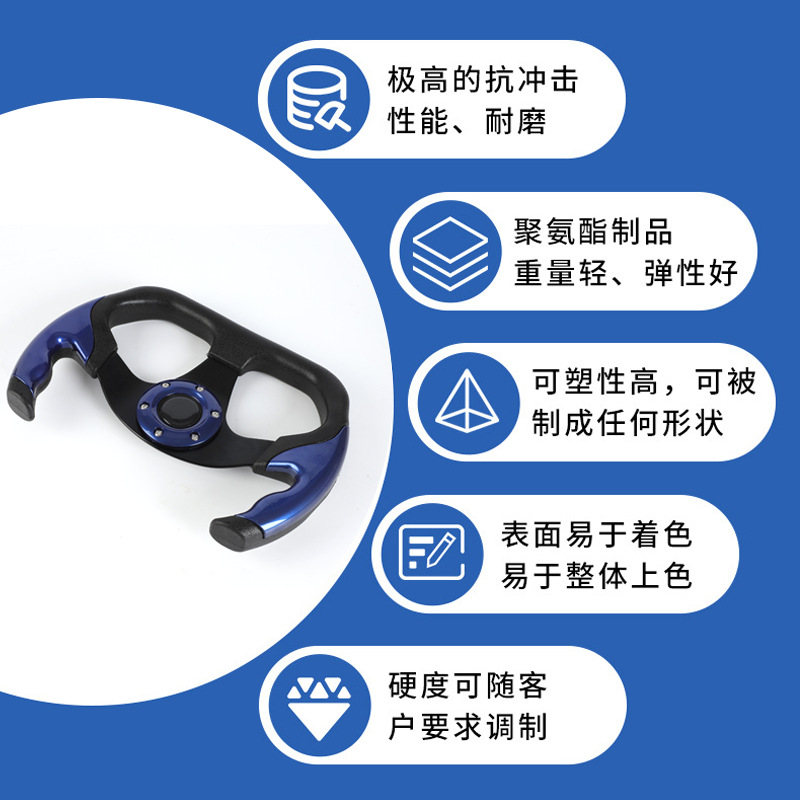 Pu Car Modified Steering Wheel Universal Imitation Racing Car Competitive Personalized Car Drift Steering Wheel Pu Leather Car Accessories
