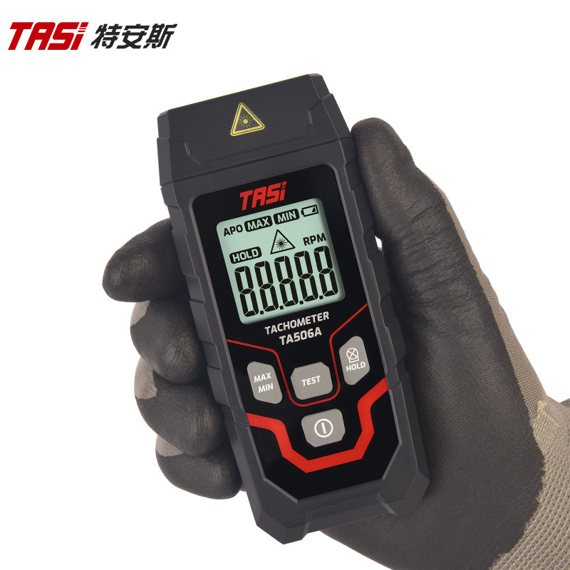 Teens TASI laser tachometer TA506A digital non-contact tachometer tachometer tachometer speedometer