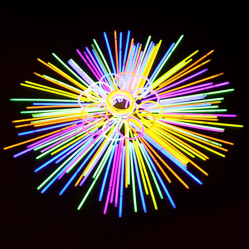 Barrel Glow Stick Concert Outdoor Children Luminous Dance Glow Stick Disposable Colorful Glow Stick Toy Bracelet