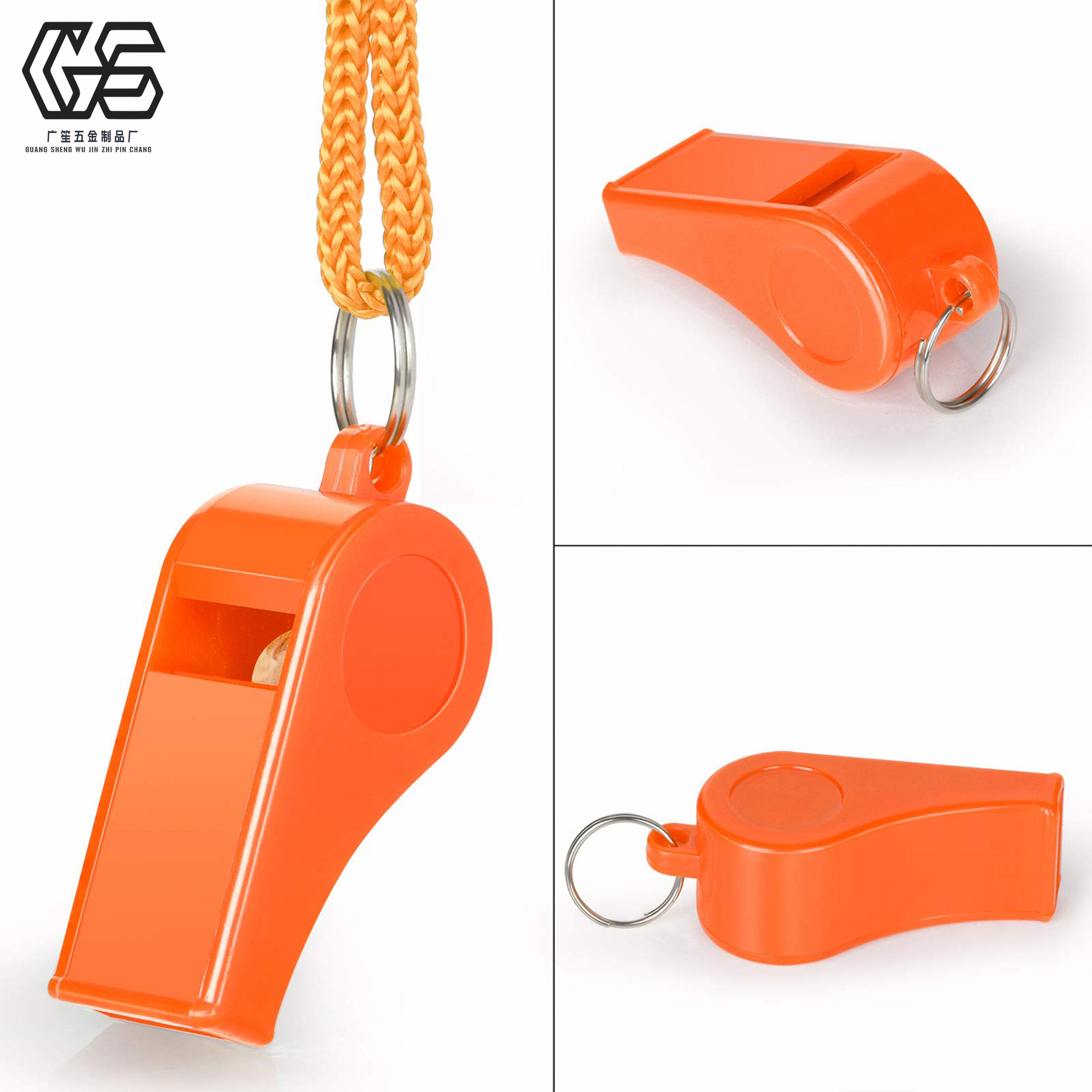 Abs Plastic Whistle Colorful Whistle Cork Bead Whistle