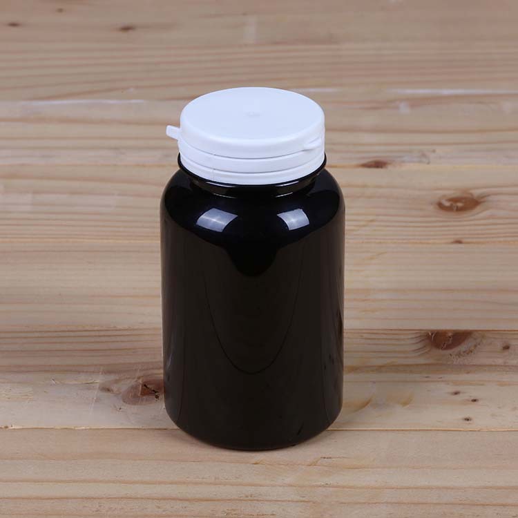 Health Bottle Plastic Bottle Container Packaging Bottle Special Bottle Tablet Bottle Tear Cap Bottle Oblique Shoulder Health Bottle
