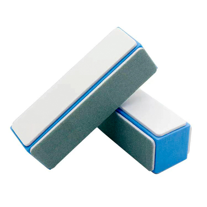 Wear-resistant non-falling leather text play double-sided polishing block text play polishing strip sponge sandpaper polishing nail art polishing jewelry