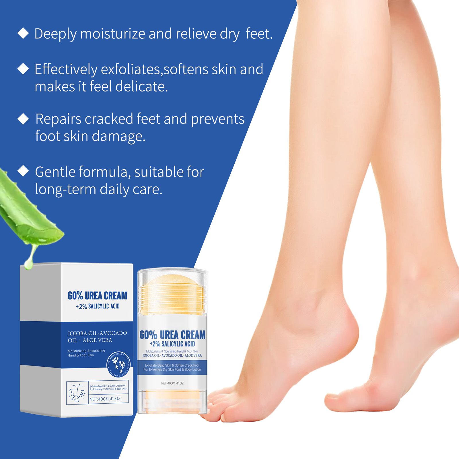 Cross-border non-standard deep moisturizing moisturizing foot cream repair heel dry chapped body skin care cream