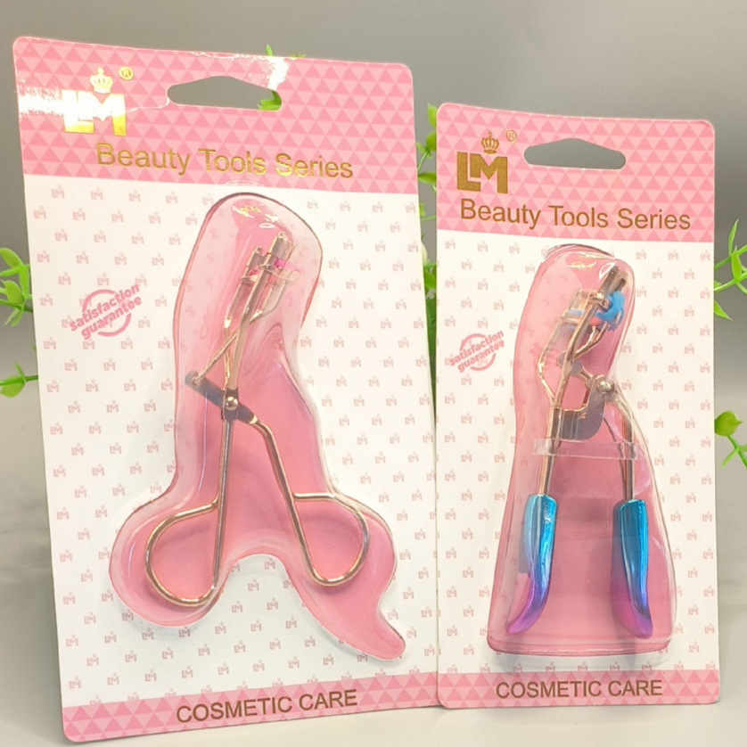 New Stainless Steel Eyelash Curler Beauty Eyelash Auxiliary Tool Long-Lasting Styling False Eyelashes Makeup Tools Wholesale