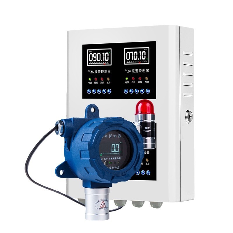 Discount Point Type Toxic Combustible Gas Detector Spray Paint Room Gas Detector Toxic and Harmful Gas Alarm