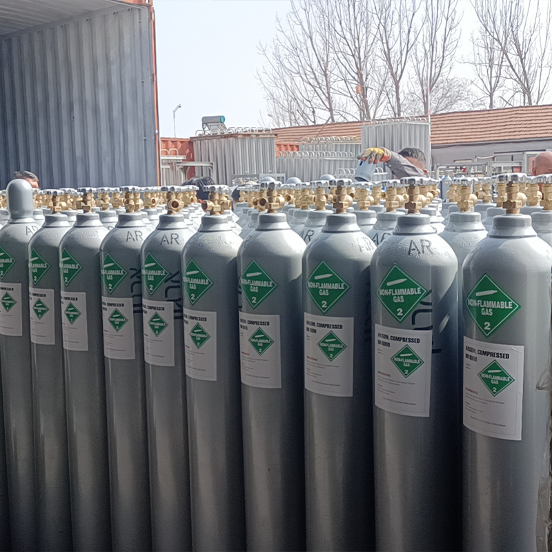 Заправка баллонов с аргоном, завод по производству защитного газа, охладитель аргона, оптовая продажа
