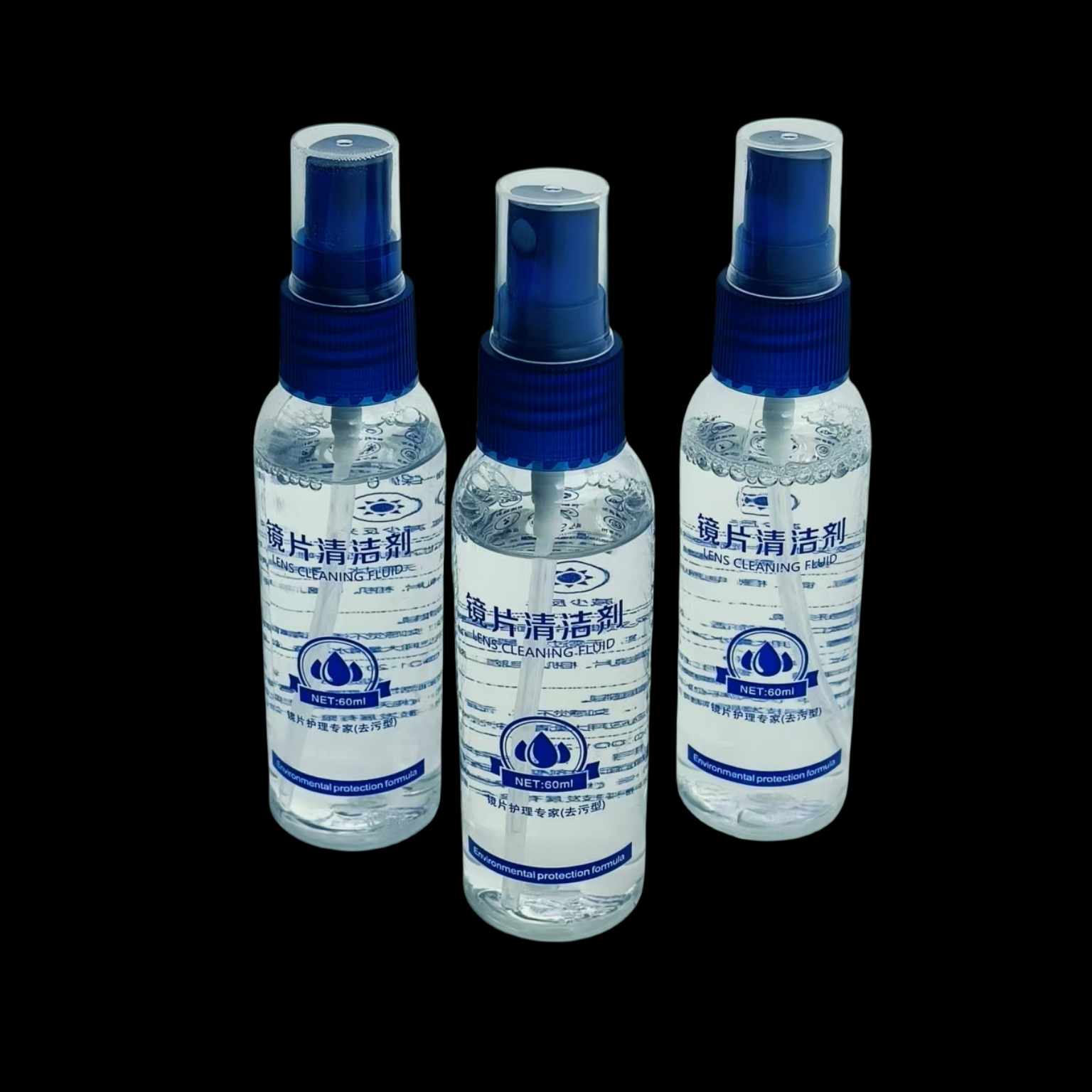 Оптовая продажа раствора для чистки очков, средство для чистки экранов мобильных телефонов 60мл