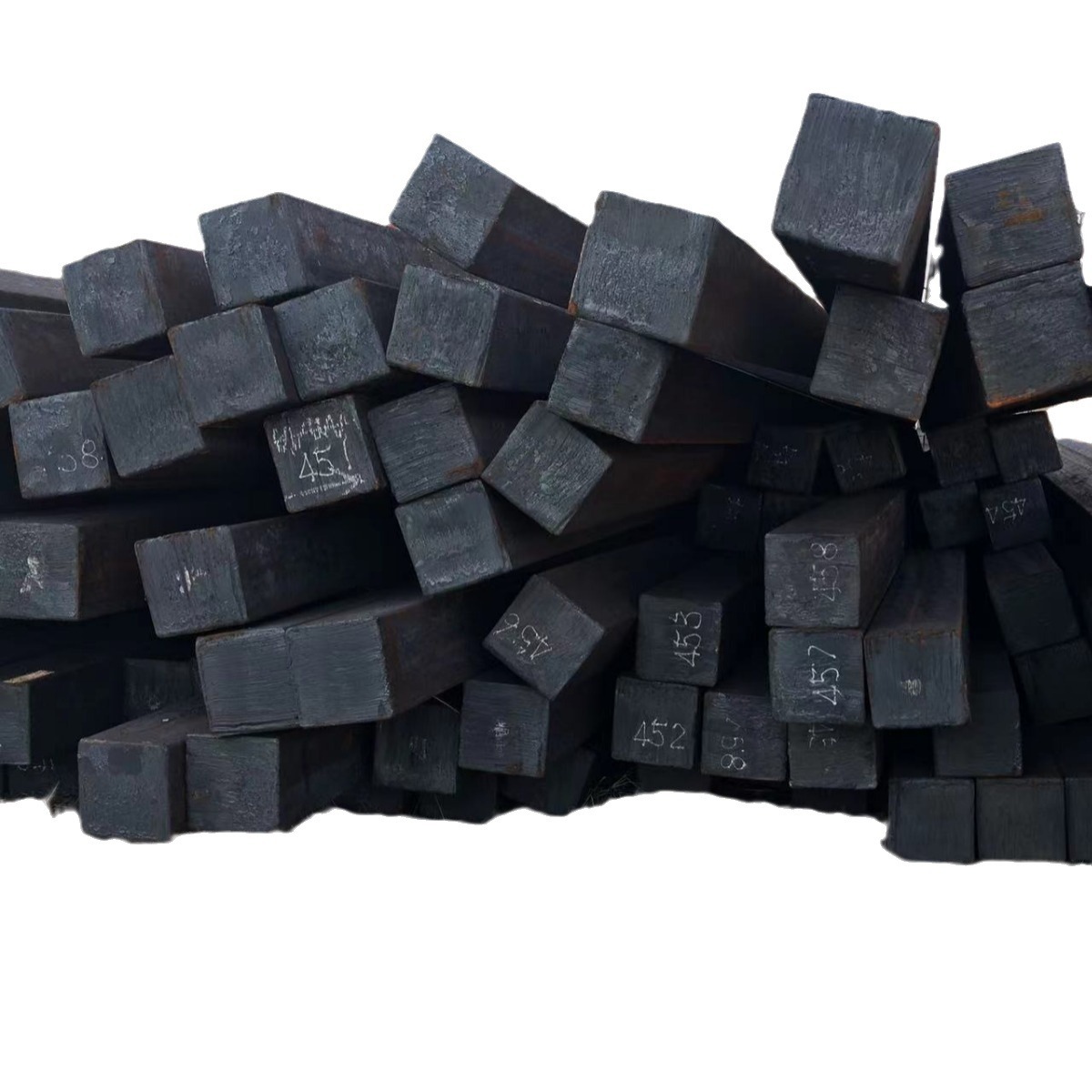 Billet Cutting Processing Q235 Billet 45 # Billet 40Cr Billet 100-600mm Forged Material